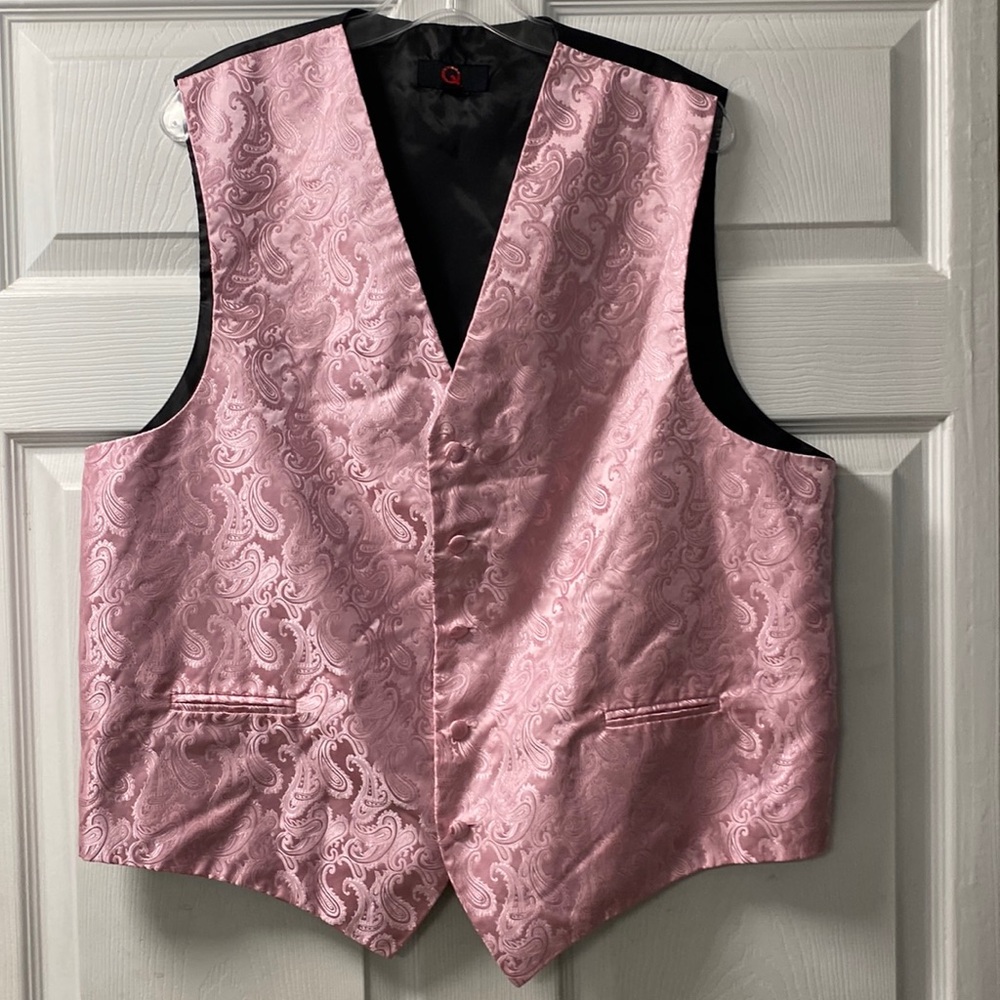 Men’s Brand Q, Men’s Formal Paisley XL Vest